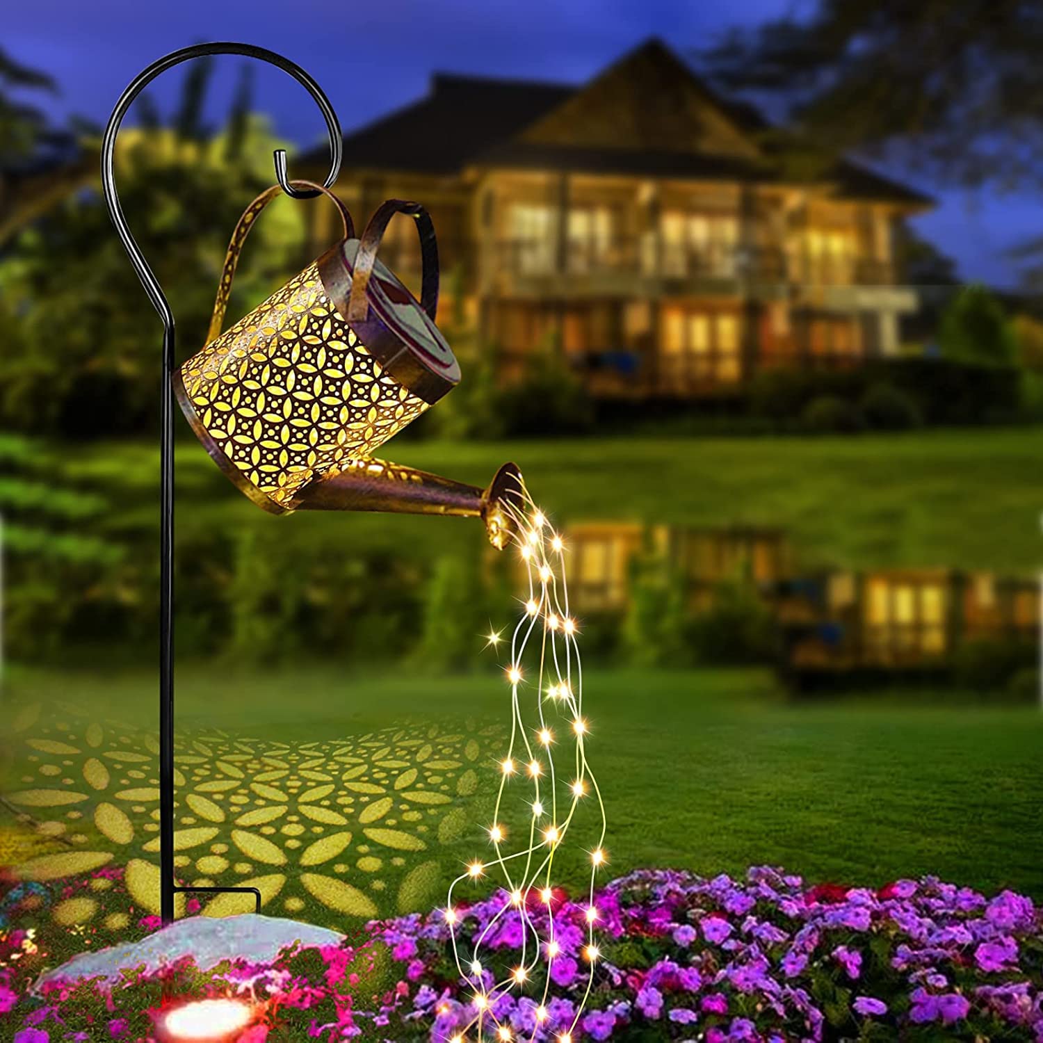 Solar Watering Can Light,