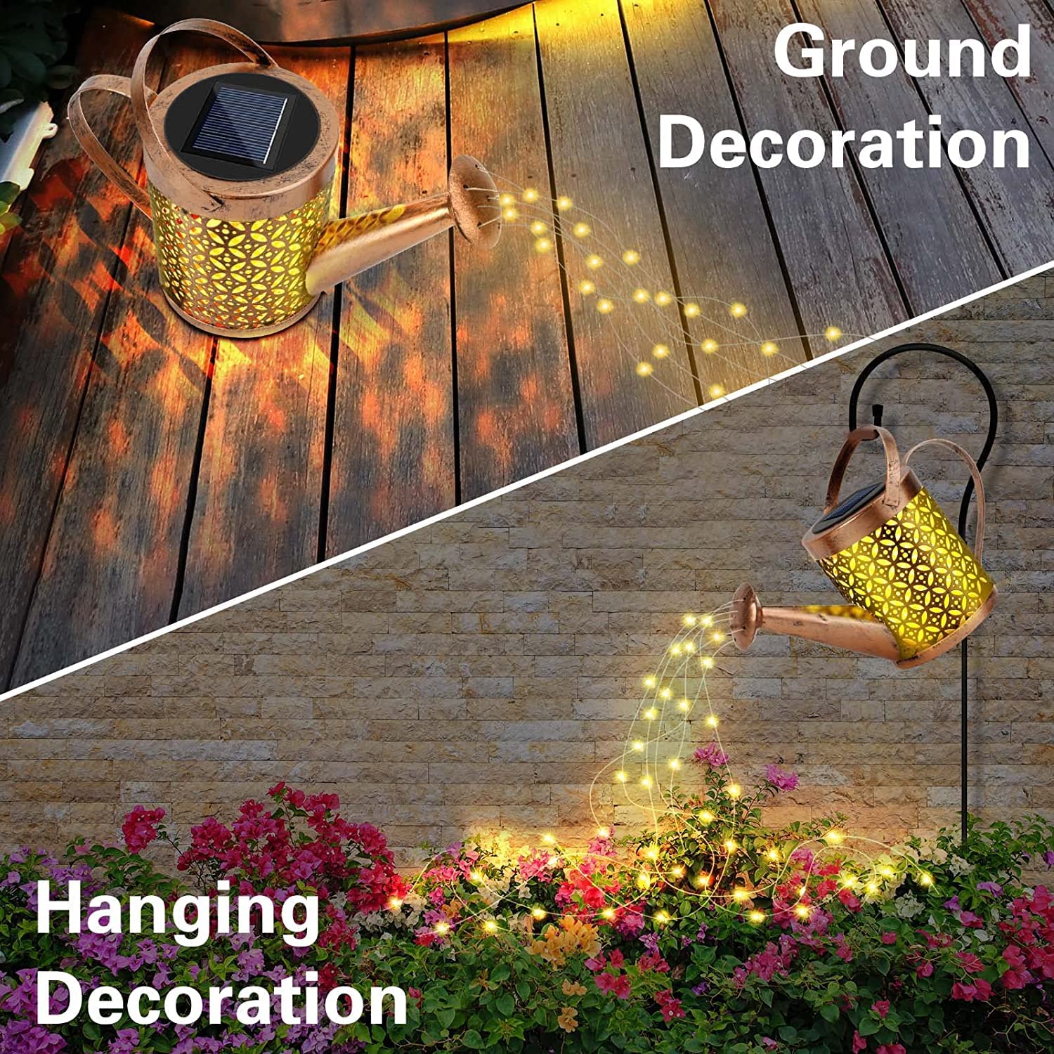 Solar Watering Can Light,