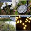 2 Pack Solar Powered Firefly Lights Waterproof